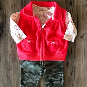 9 month baby girl vest outfit